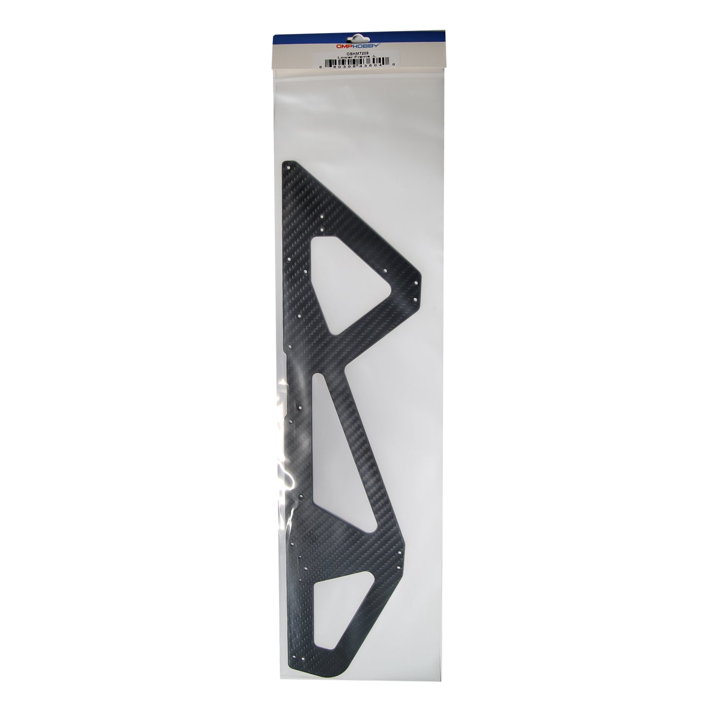 OMPHOBBY M7R Left Lower Main Frame Carbon Side Plate OSHM7209