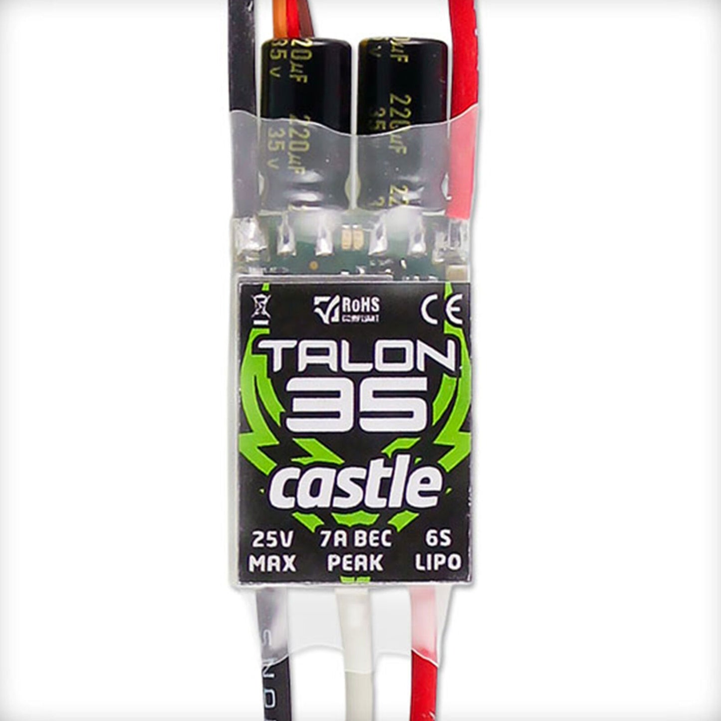 Castle Creations Talon Series ESCs 35amp (No Data Logging, Robust BEC)