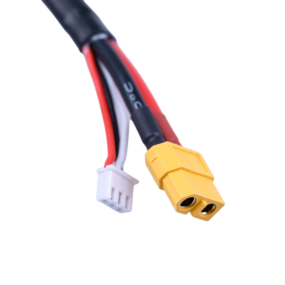 RC Car 2S Battery Charge Cable 4mm Bullet Connector 12 and 24 inch with XT60 Charger side