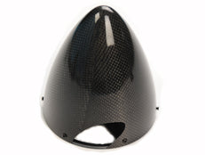 Falcon 3" 3 Blade Round Tip Carbon Spinners for Gas 3" & 3.5"