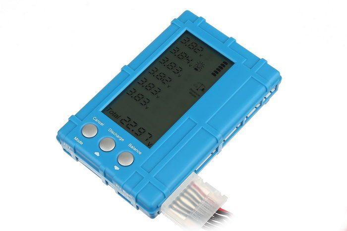 AOK 3 in 1 LiPo LiFe Battery Checker Balancer 5W Discharger