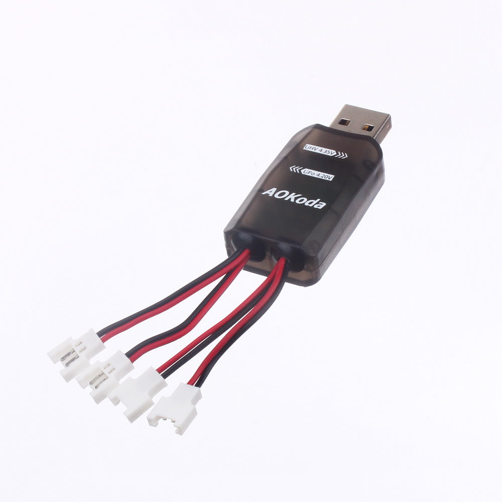 AOKoda 4in1 CX405 4CH Molex Multi Micro USB Lipo Battery Charger
