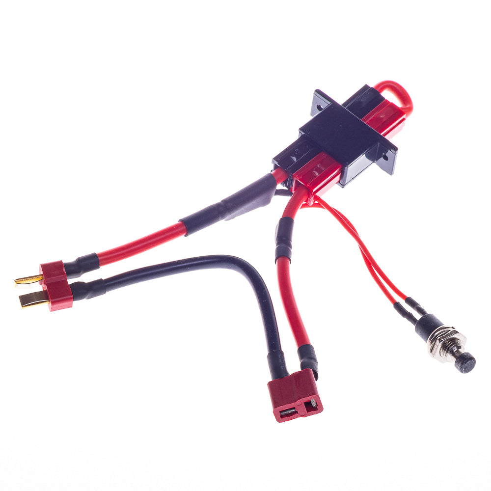 6992 No Spark Arming Switch, with Ultra Dean Plugs & AWG12 HD wire