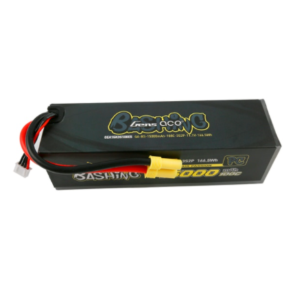 Gens Ace Bashing Pro 11.1V 100C 3S2P 15000mah Lipo Battery Pack With EC5 Plug For Arrma