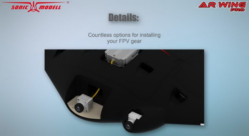 Sonic Modell AR Wing Pro 1000mm Wingspan EPP FPV Flying Wing RC Airplane PNP