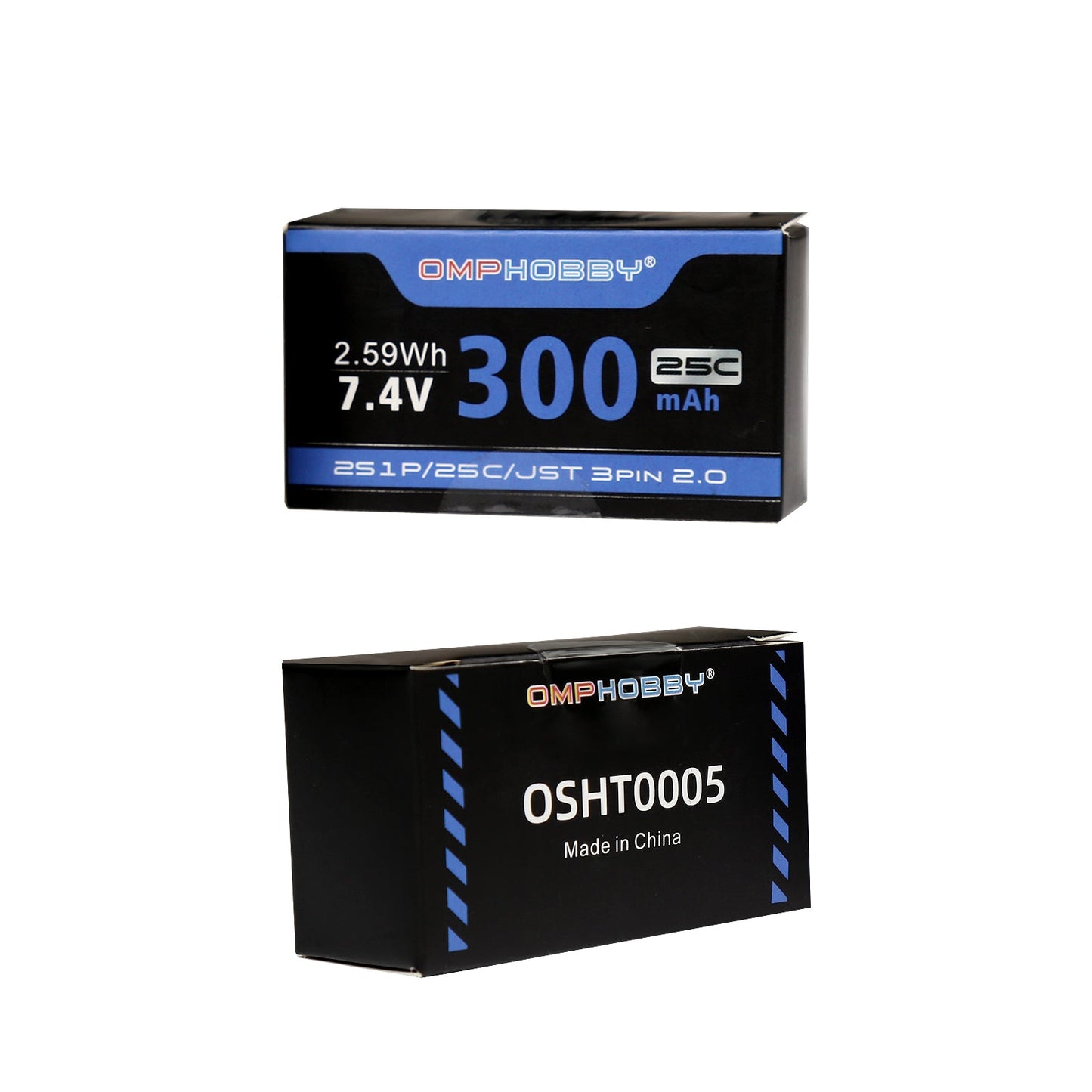 OMPHOBBY 25C 2S 300mAh Battery or Battery Charger Compatible with S720 T720 & Others