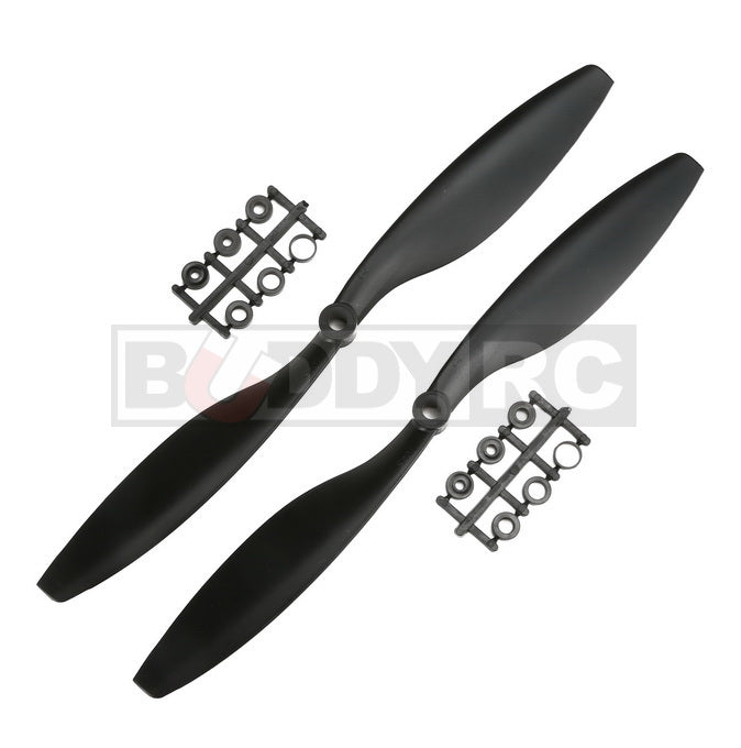Black GemFan 8X3.8 inch Slow Flyer Reverse CW Propellers