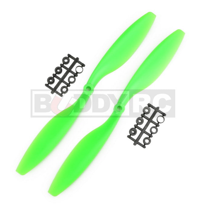 GemFan 8X3.8 inch Slow Flyer Normal CCW Propellers Green