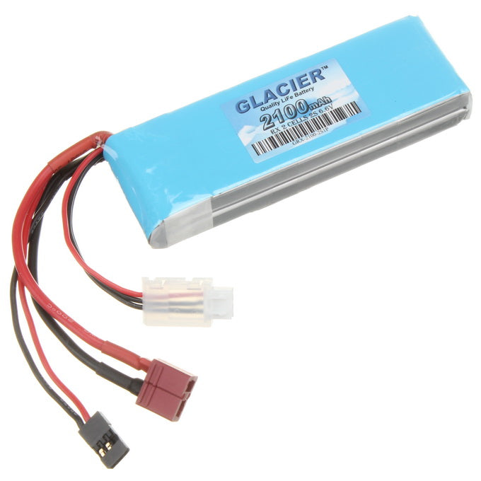 Glacier 2100mAh 2S 6.6V LiFe Receiver Battery