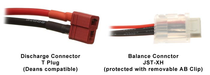 Glacier 30C 2200mAh 3S 11.1V LiPo Battery with T Plug