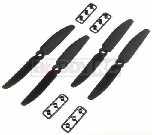 GemFan Direct Drive Carbon Fiber Reinforced 5X3 inch Multirotor Normal Black Propellers 4 Pieces