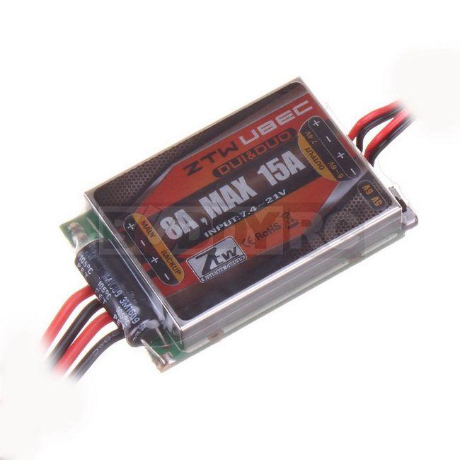ZTW 8A Duo Input Duo Output UBEC