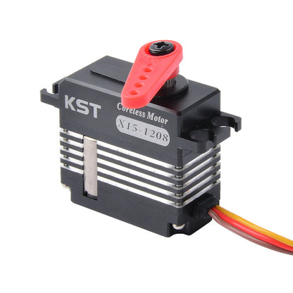 KST X15-1208 HV Digital Coreless Cyclic Servo 13.5Kg.cm 0.07sec for RC Helicopters