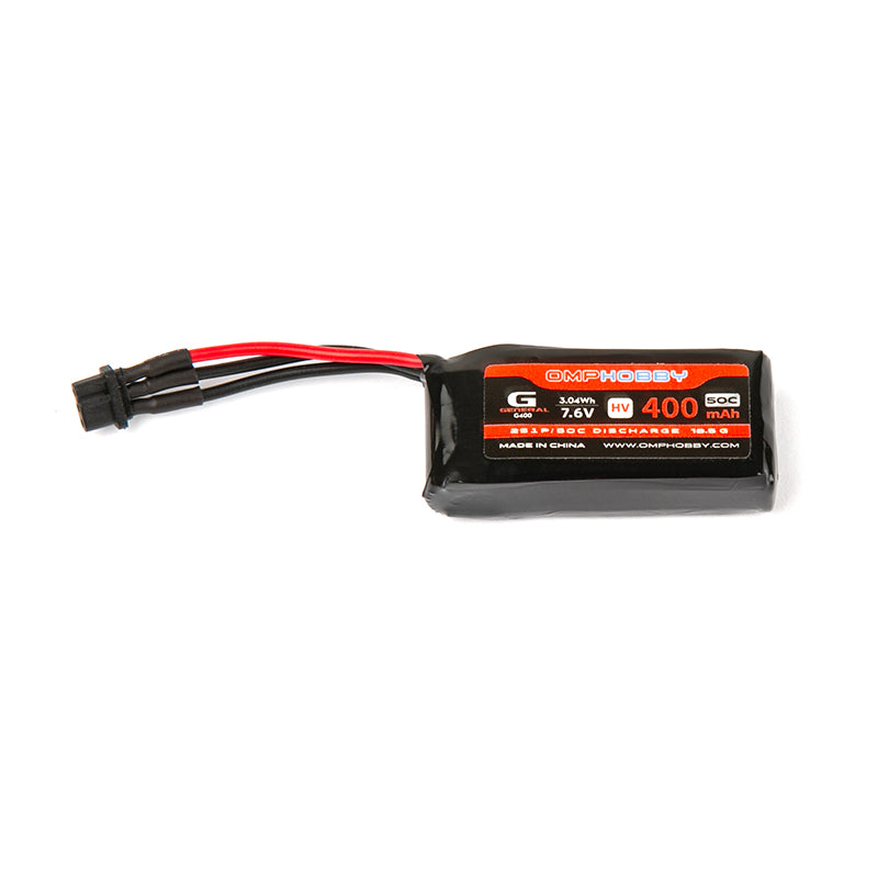 OMPHOBBY M1 V3 PRO RC Helicopter Parts Lithium Battery 2s 400mAh 50c HV OSHM1256