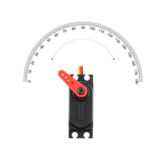 KST CM5018WP Coreless DC Motor Metal Gear Servo IP67 Waterproof 50Kgf.cm 0.18sec