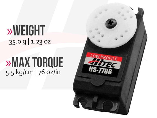 Hitec HS-77BB Low Profile Servo