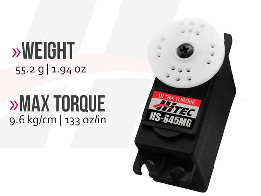 Hitec HS-645MG High Torque, Metal Gear Premium Sport Servo