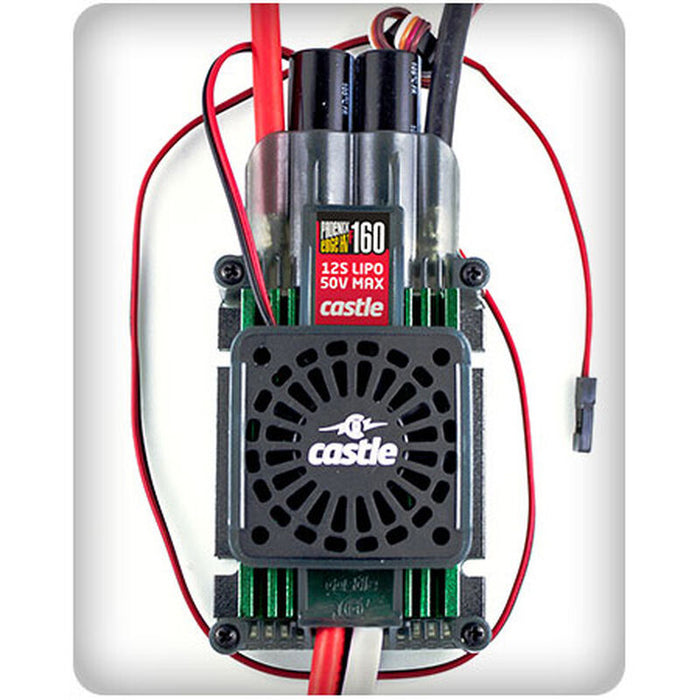 Castle Creations Phoenix Edge 160amp High Voltage Brushless ESC with Cooling Fan