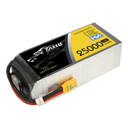 Tattu 6S 25000mAh 22.8V 10C LiPo Battery With XT90-S Plug For UAV - Buddy RC
