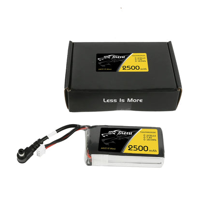 Tattu 2500mAh 2S1P Fatshark Goggles Lipo Battery Pack with DC3.5mm plug