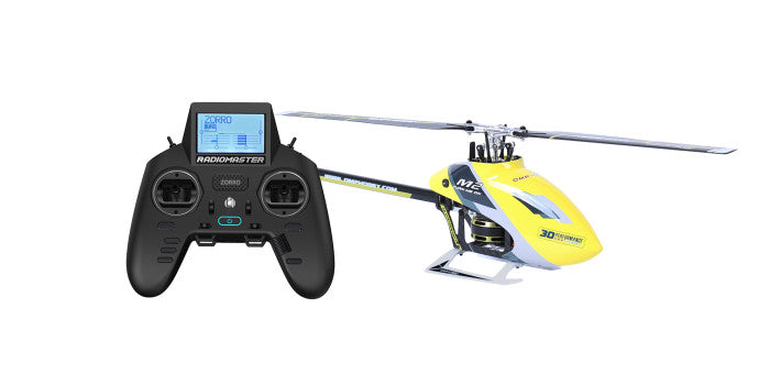 OMPHOBBY M2 RC Helicopter MK2 Version RTF with RadioMaster Zorro Transmitter