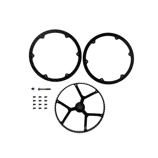 OMPHOBBY M5 M6 RC Helicopter Parts Main Pulley 95T Assembly OSHM5018