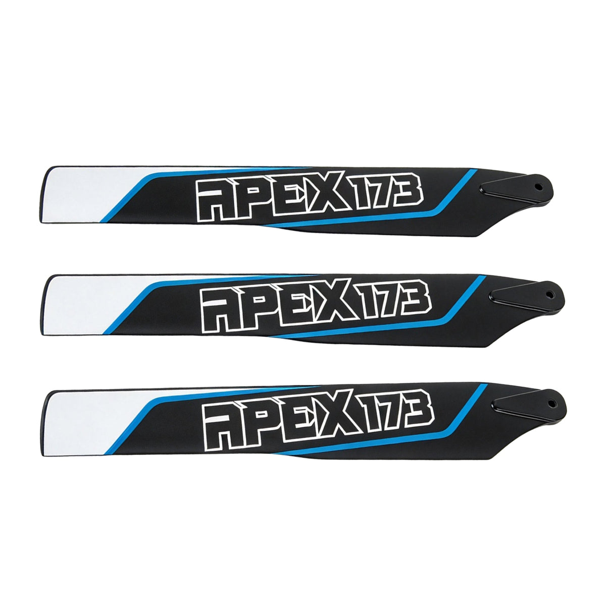 OMPHOBBY M2 V3 Apex 173 mm Main Rotor Blades (3 pcs) OSHM2517
