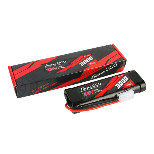 Gens Ace 3000mAh 7.2V Ni-MH Battery with Tamiya Plug