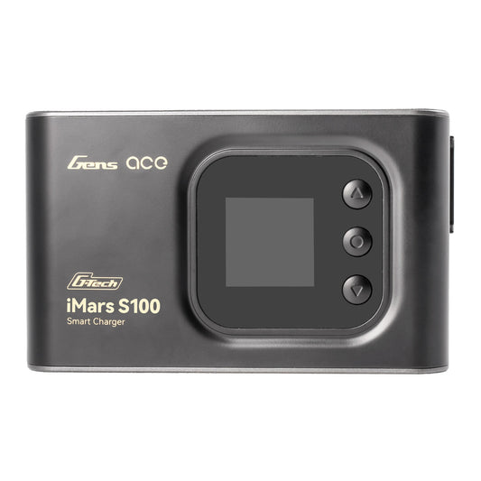 Gens ace iMars S100 G-Tech AC Balance RC Battery Smart Charger - Black