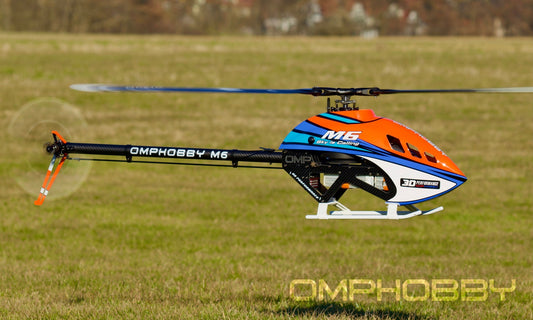 OMPHOBBY M6 RC Helicopter Frame Kit (with RotorTech blades and tail blades)