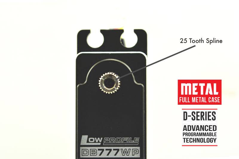 Hitec DB777WP 32-Bit MCU, Low Profile Waterproof Servo *** Special Order