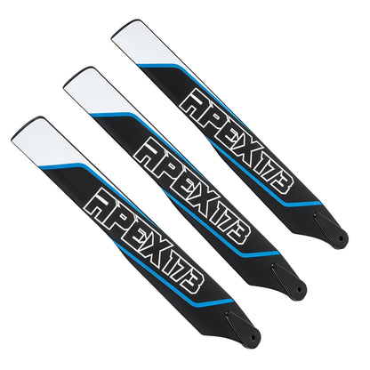 OMPHOBBY M2 V3 Apex 173 mm Main Rotor Blades (3 pcs) OSHM2517