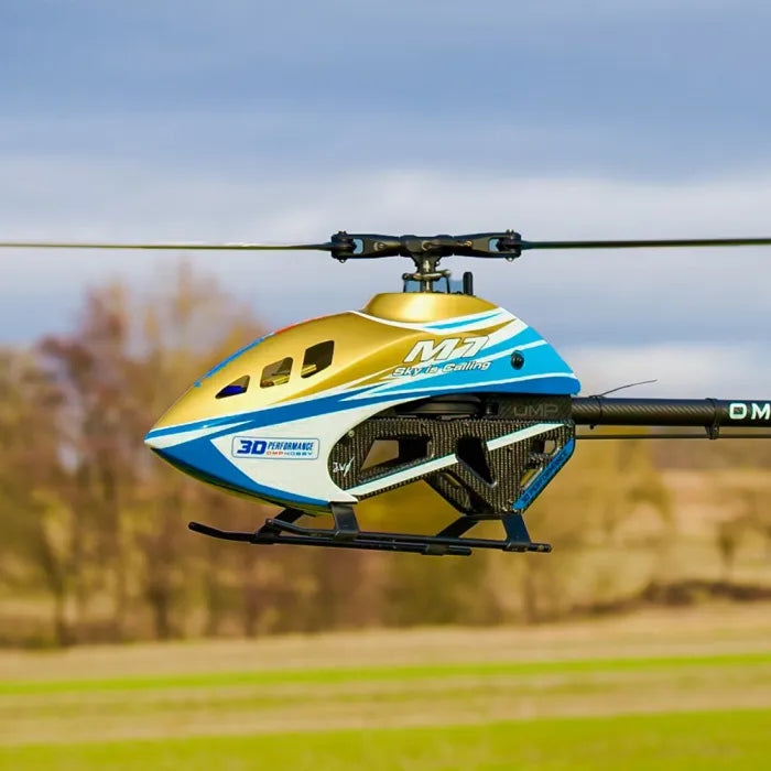 OMPHOBBY  M7 RC Helicopter Frame Kit (with RotorTech 700mm blades and 106mm tail blades)