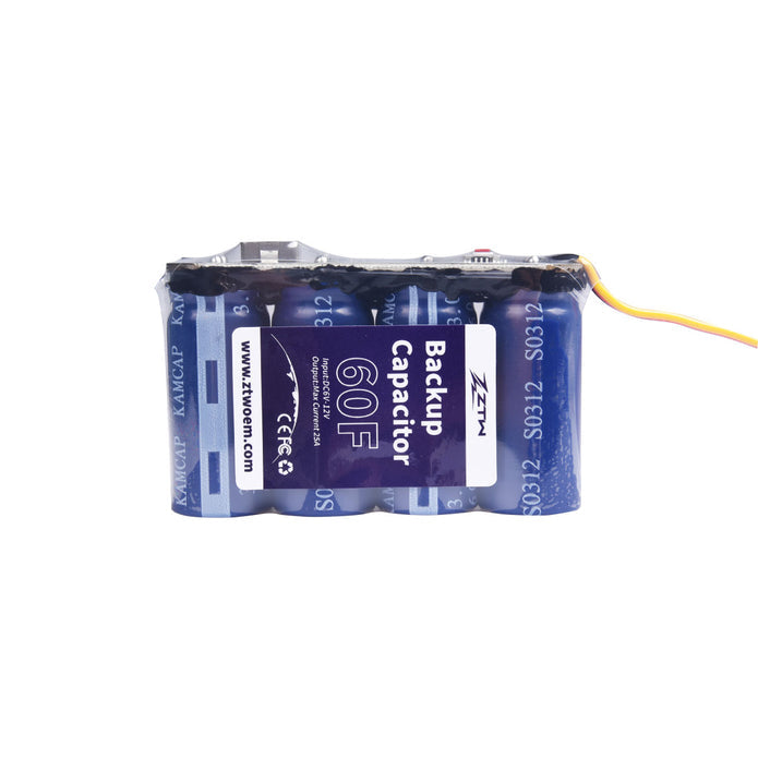 ZTW Backup Capacitor 60F Input 6v-12v