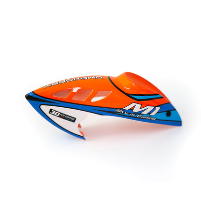 OMPHOBBY M1 V3 PRO RC Helicopter Parts Canopy-Orange OSHM1261