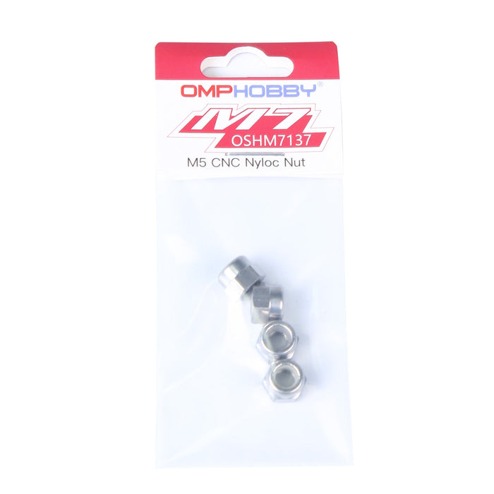 OMP HOBBY M7 Helicopter Parts M5 CNC Nyloc Nut OSHM7137