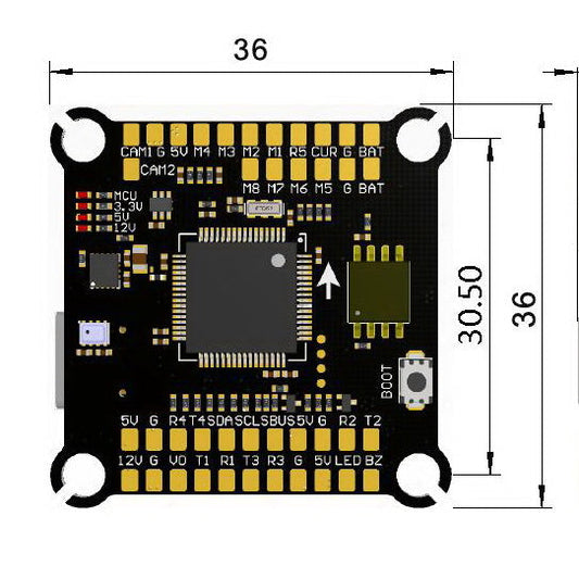 Buddy RC F4 Flight Controller