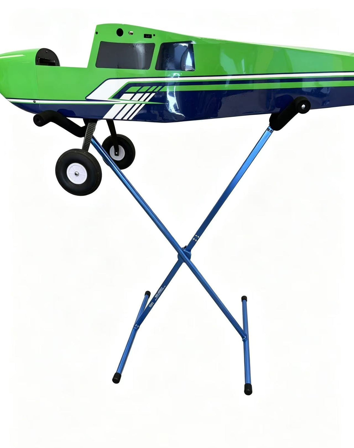 MPI Hobby Aluminum Folding Aircraft Stand Blue Color