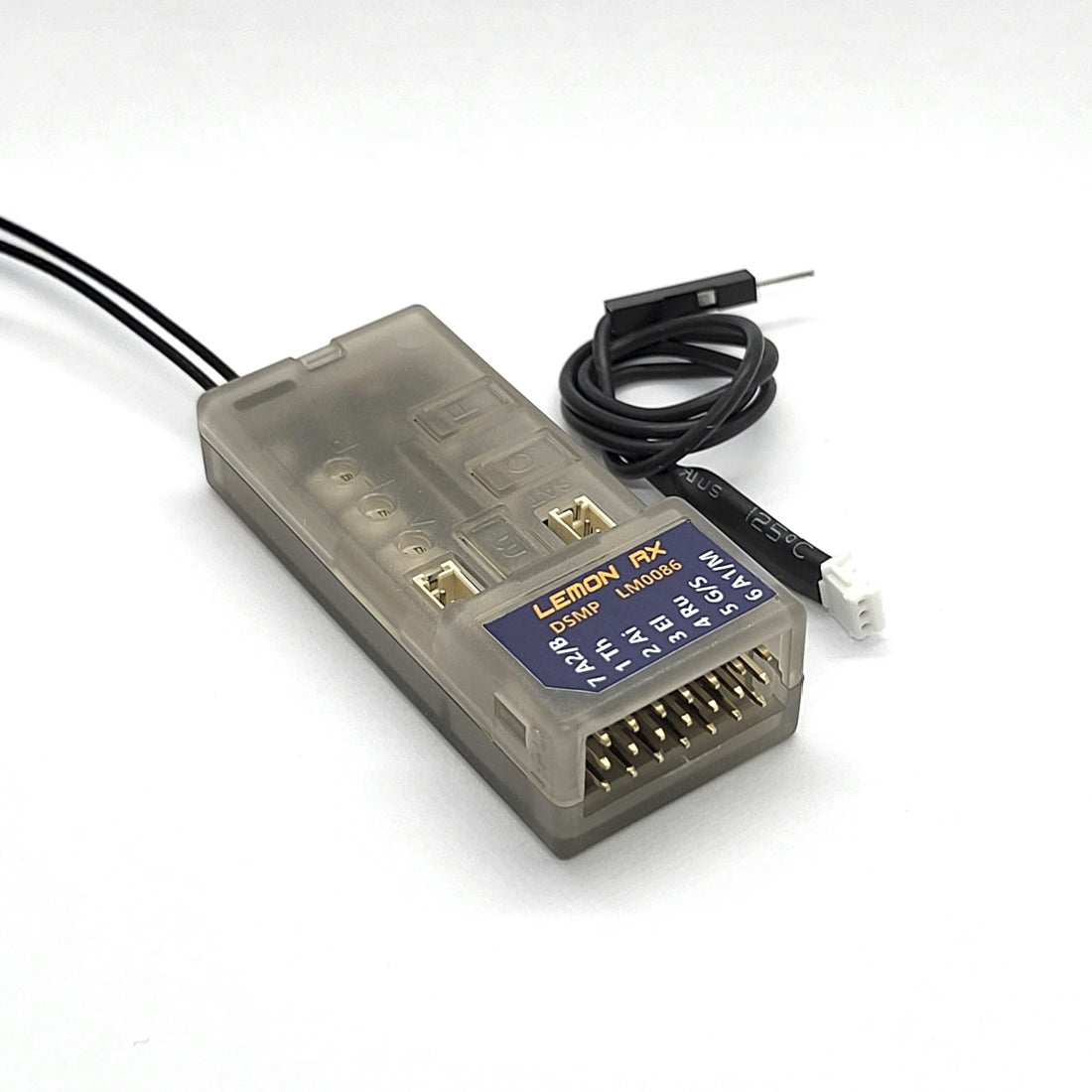 Lemon Rx DSMP 7-CH TELEMETRY STABILIZER & VOLTAGE PROBE (DSMX/DSM2 COMPATIBLE)