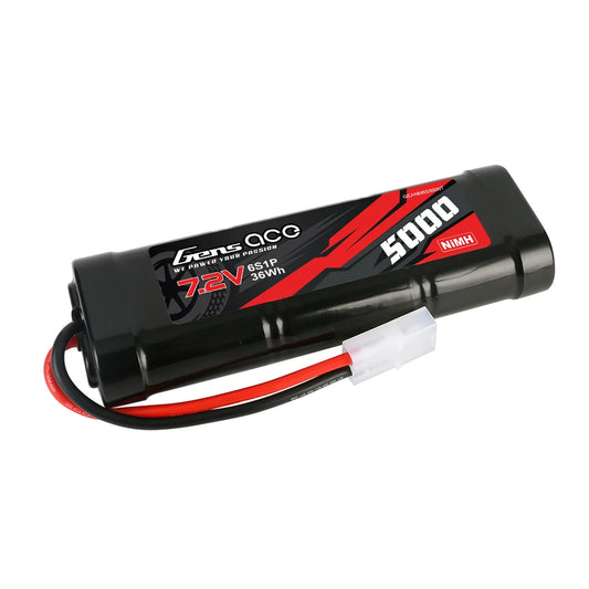 Gens Ace 5000mAh 7.2V Ni-MH Battery with Tamiya Plug