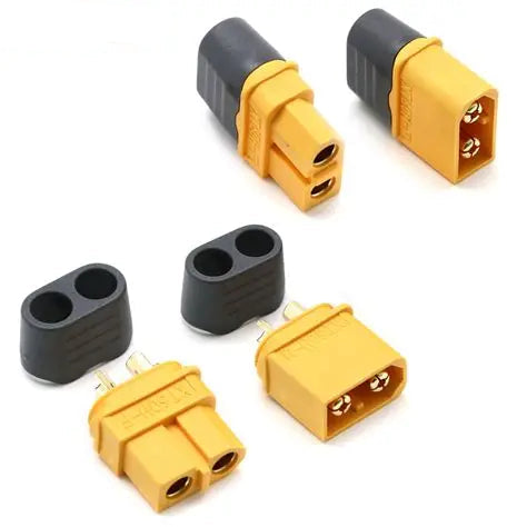 XT60 Connectors Yellow 2 Pairs