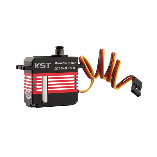KST X15-855X Digital Metal Gear Brushless Tail Servo 1.5N.m 0.05sec for RC Helicopters