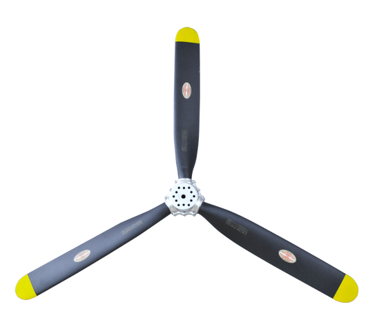 Falcon CS10 3 Blade Carbon Fiber Prop for Moki Engine 27x14.5"