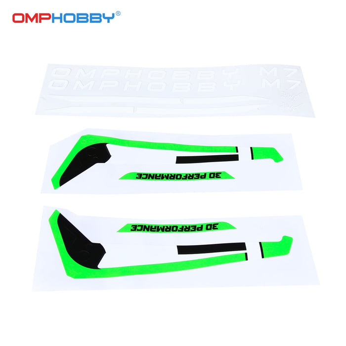 OMPHOBBY M7 Green sticker