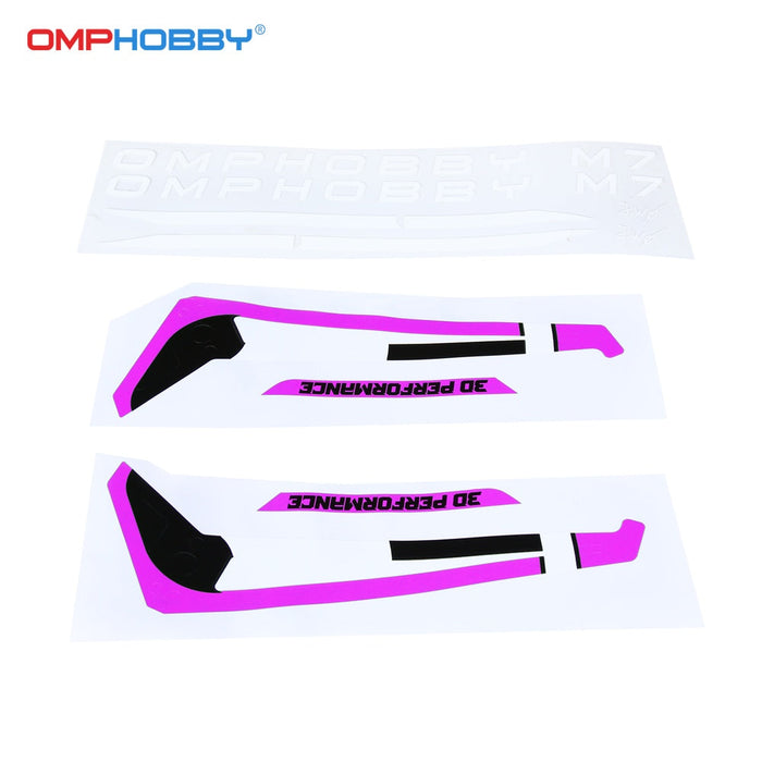 OMPHOBBY M7 Pink sticker