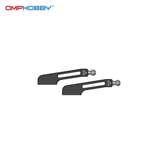 OMPHOBBY M7R RC Helicopter Parts Main Blade Grip Arm 1:1 Set OSHM7295