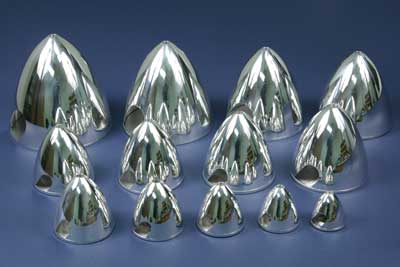 ProSpin Bar-Stock Aluminum Uncut Spinners for Custom Propellers PS300B- 325B- 350B