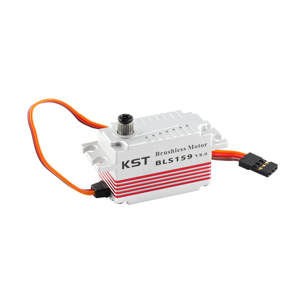 KST BLS159 V8.0 Low Profile Brushless HV Digital Servo 15kg.cm 0.11sec/60degree for RC Car Buggy