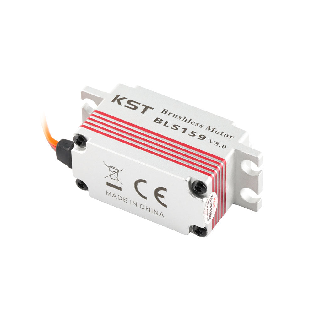 KST BLS159 V8.0 Low Profile Brushless HV Digital Servo 15kg.cm 0.11sec/60degree for RC Car Buggy