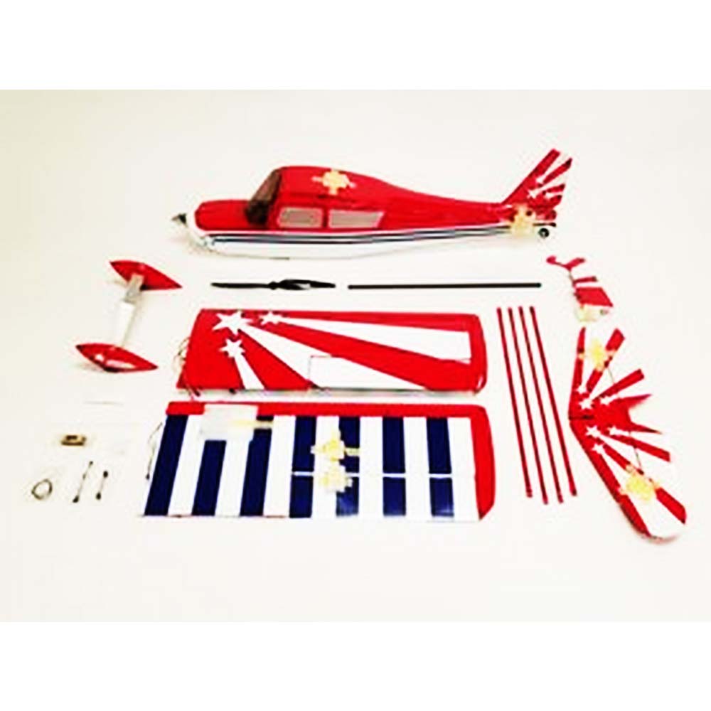 OMPHobby Super Decathlon 55 Inch Balsa Airplane ARF